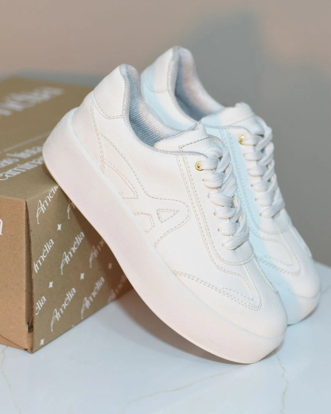 Tenis Cleo White